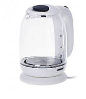 Новий скляний чайник електричний Mesko MS 1302 W із Європи з гарантією