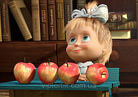 Друк їстівного фото - Формат А4 - Вафельна папір - Маша з яблучками