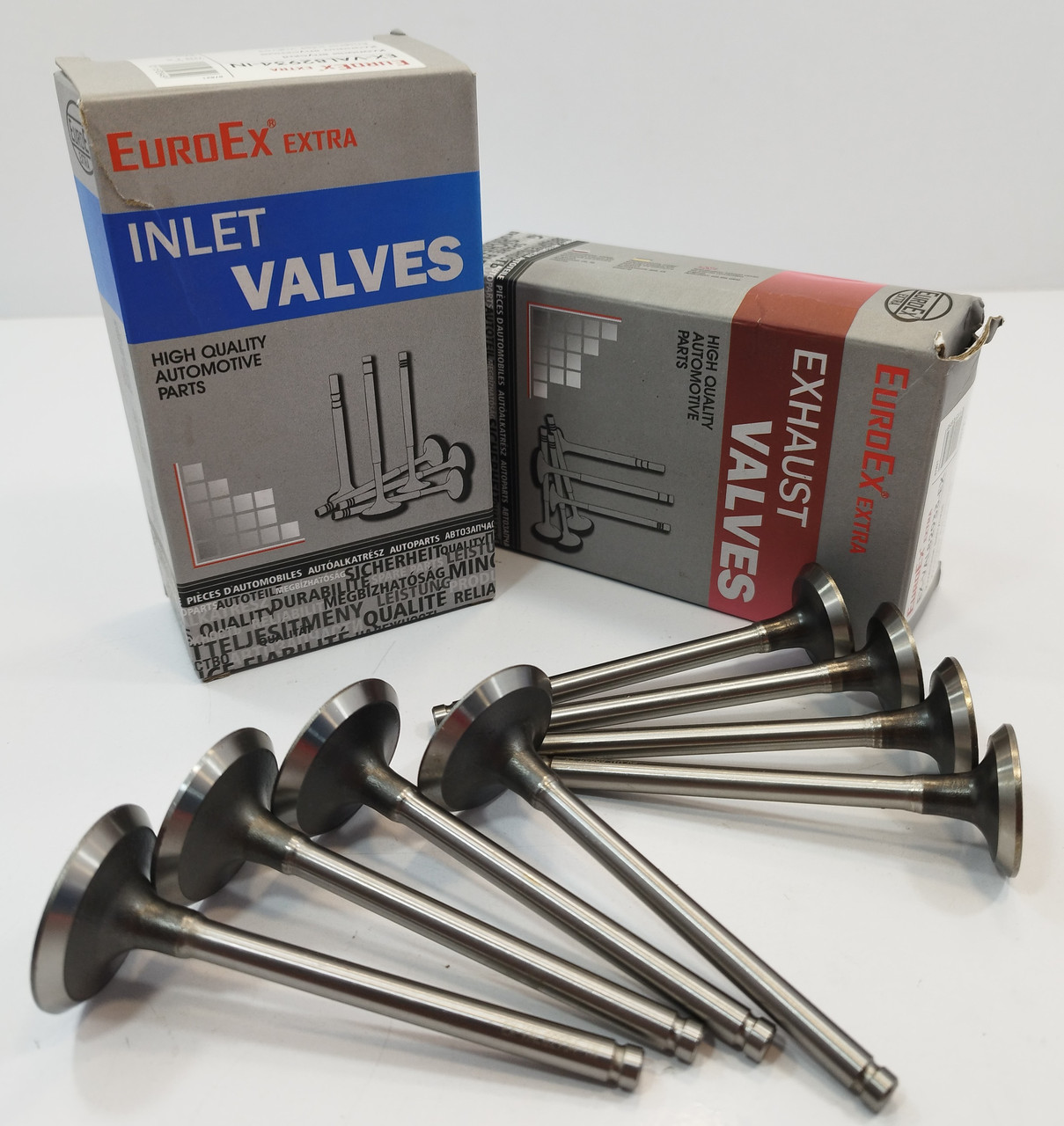 Клапана (к-т впуск + випуск) Ланос 1,5 EuroEx Угорщина, фото 1