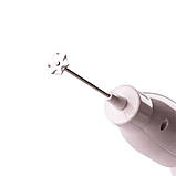 Капучинатор ручний 25W білий Sokany SK-1733, фото 4