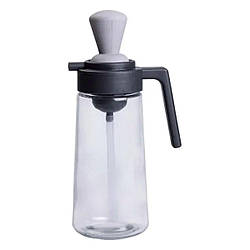 Пляшка для олії з дозатором 550 мл скляна пляшка для оливкової та соняшникової олії HP-1350