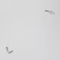 Флюорокарбоновий повідець на щуку PM 0.5мм 20см 11кг флюорокарбоновий повідець для риболовлі