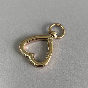 Карабін для сумки 20 мм, золото - 4,5 см