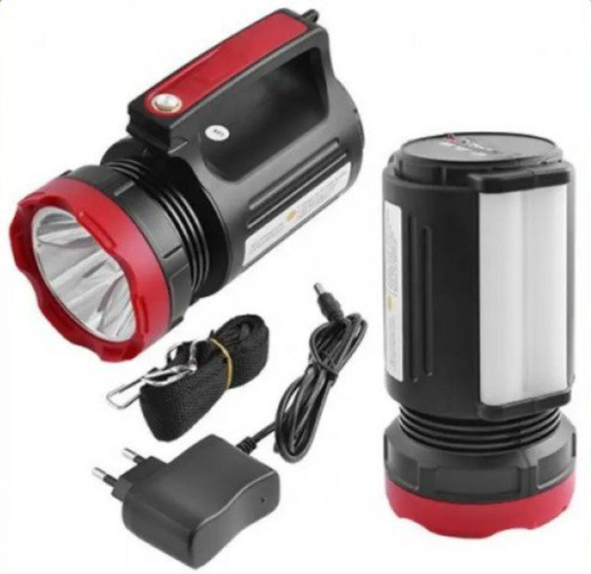 Ліхтар переносний Luxury/Yajia YJ-2895 5W+20SMD (акум. 3000mAh, power bank, ЗП 220V) 17.5см Лучшая цена, фото 1