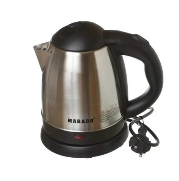 Чайник електричний металевий 2 л Marado Лучшая цена, фото 1