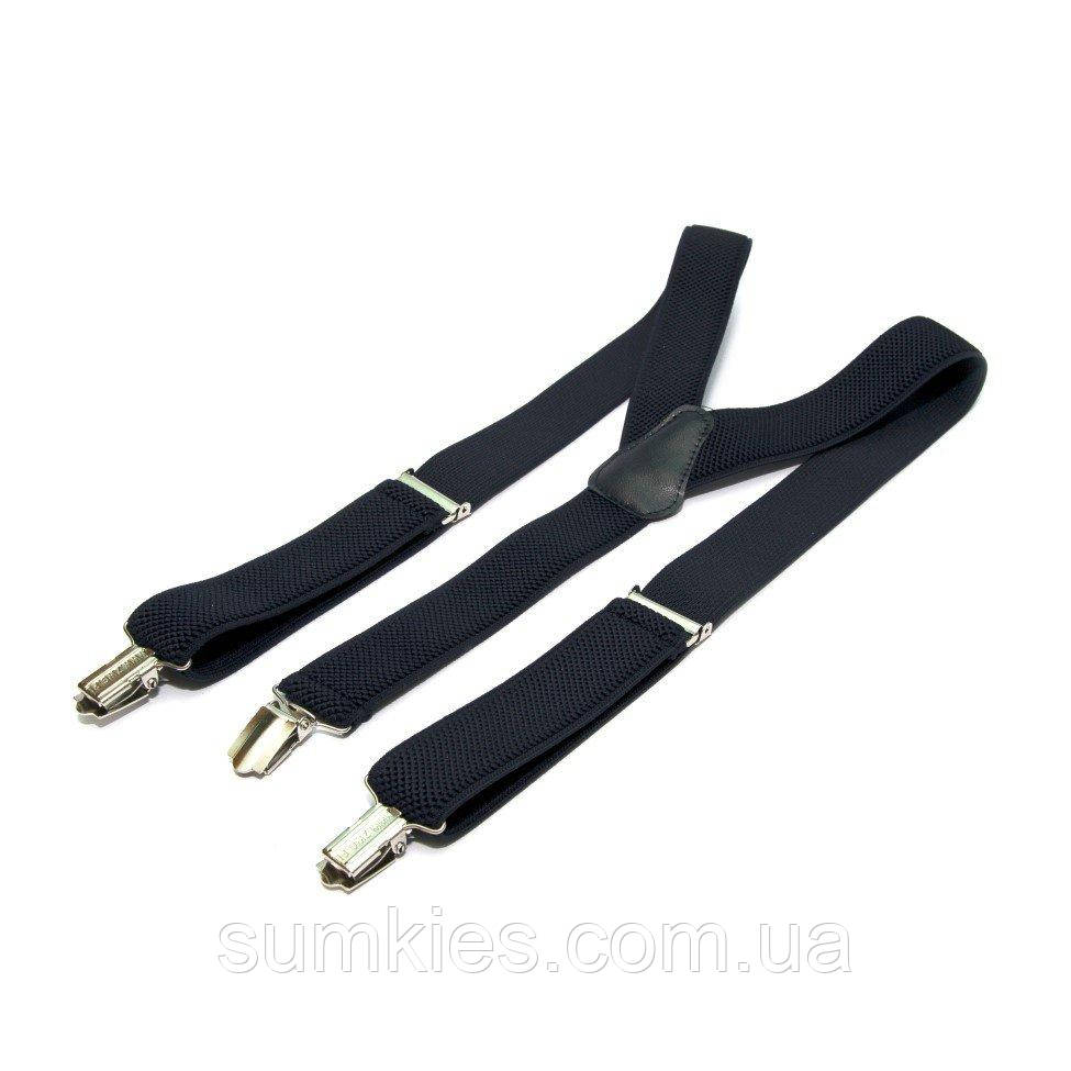 Підліткові підтяжки Gofin темно-сині PBT-4201, фото 1