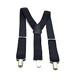 Підліткові підтяжки Gofin темно-сині PBT-4201, фото 2