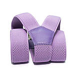Підліткові підтяжки Gofin бузкові (світло-фіолетові) PBT-4219, фото 2