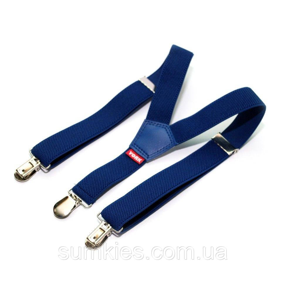 Дитячі підтяжки Gofin сині електрик PBD-022, фото 1