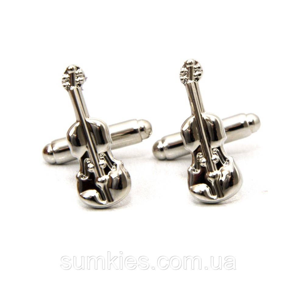 Запонки Gofin у вигляді скрипки ZPH-1263, фото 1