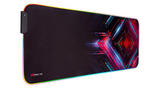 Игровая поверхность XTRIKE ME MP-606 с подсветкой RGB 800x300x4 мм Игровая поверхность XTRIKE ME MP-606 с подсветкой RGB 800x300x4 мм