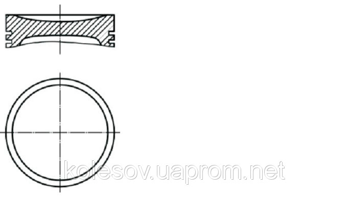 Поршни FORD Focus (C-Max, Mondeo, Fiesta) 2.0 бенз.