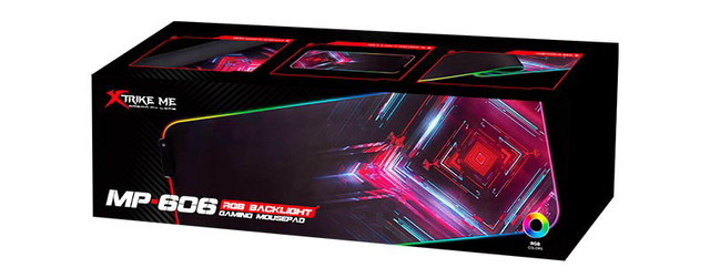 Игровая поверхность XTRIKE ME MP-606 с подсветкой RGB 800x300x4 мм Игровая поверхность XTRIKE ME MP-606 с подсветкой RGB 800x300x4 мм