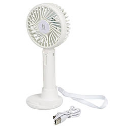 Вентилятор акумуляторний Bo-Camp Portable Fan With Holder White (8520952)