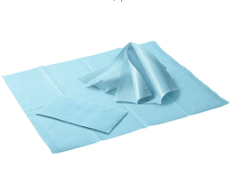 Серветки для пацієнта, тришарові, кольорові, уп 50шт