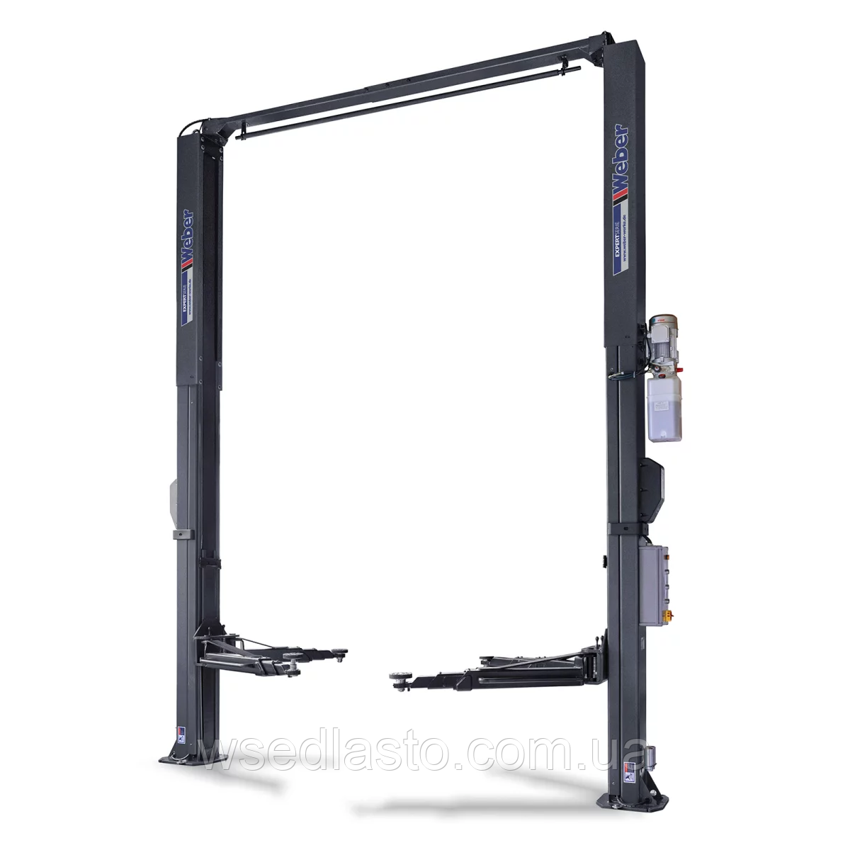 Підіймач двостійковий із верхньою синхронізацією WEBER Expert Series SJC-10XL — (3.8 м, 4.5т, 380 В), фото 1