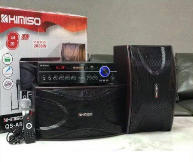 Кароке Система Колонка KIMISO QS-A8 BT (з дротовим мікрофоном) (6.5'BASS/10W) iC227