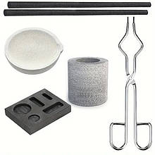 Комплект для лиття металів | Тигель карбід кремнія, довговічний