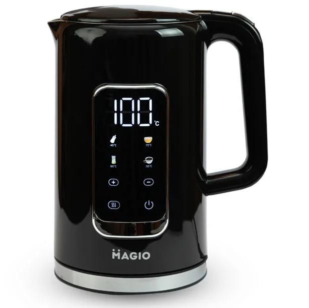 Чайник-термос електричний MAGIO МG-511 1,7 л, 1850 Вт, двошаровий, чорний