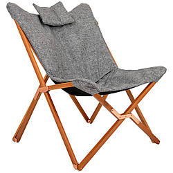 Крісло розкладне Bo-Camp Bloomsbury L Grey (1200370)