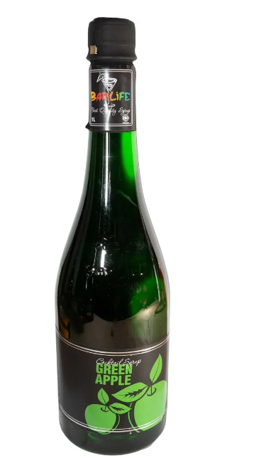 Сироп Barlife Зелене яблуко 1 л