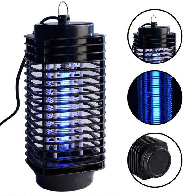 Лампа пастка від комарів та комах Electronic Mosquito Killer Lamp LF-200 8699 Jm
