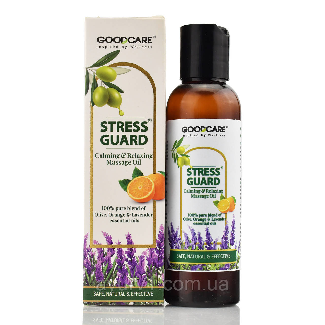 Масажна олія стрес Гуард/Stress Guard, Massage Oil/100 мл від стресу