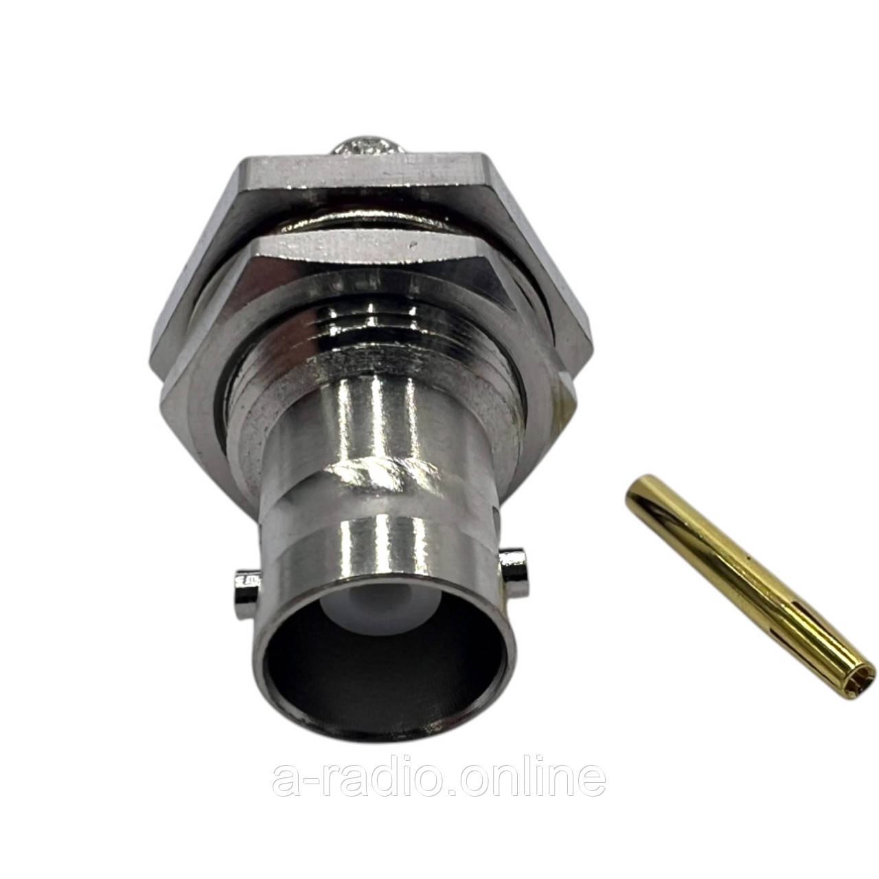 Роз'єм BNC-Female-bulkhead мама на кабель LMR240