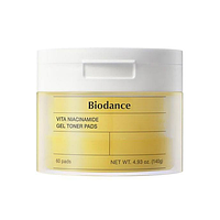 Biodance Vita Niacinamide Gel Toner Pad Гелеві пади для рівного тону, 60 шт