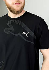 Чоловіча футболка Puma біла спортивна футболка Пума, фото 5