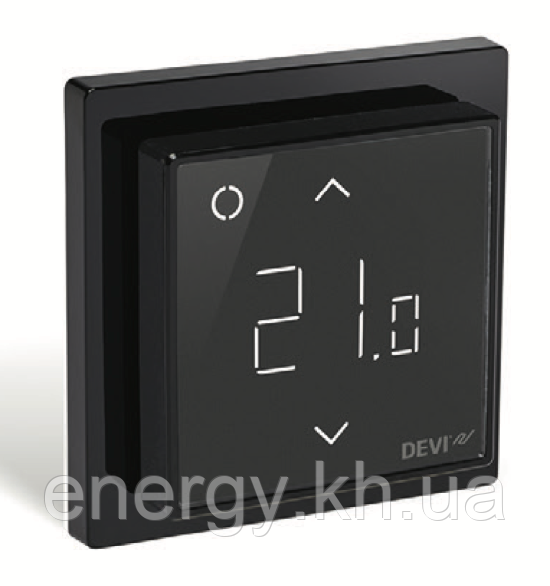Терморегулятор DEVIreg Smart Black з управлінням через Wi-Fi