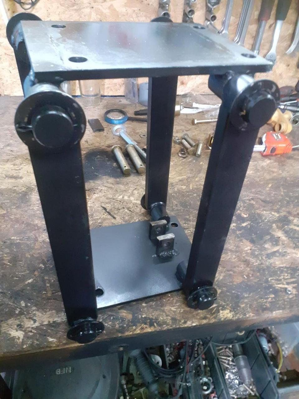 Навісний механізм з кронштейном для мототрактора  DW / KENTAVR 160/200, фото 1