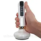 Акумуляторний вакуумний масажер від целюліту, 12 режимів, з USB, Білий / Антицелюлітний масажер, фото 7