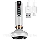 Акумуляторний вакуумний масажер від целюліту, 12 режимів, з USB, Білий / Антицелюлітний масажер, фото 9