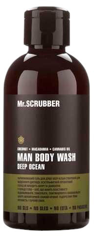 Чоловічий гель для душу Mr. Scrubber Man Deep Ocean, 250 мл (4820200230917)