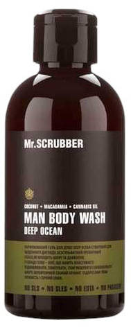 Чоловічий гель для душу Mr. Scrubber Man Deep Ocean, 250 мл (4820200230917), фото 1