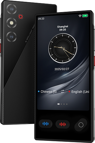 Розумний електронний перекладач Translator S35, ChatGPT, Нейронний переклад 148 мов, 19 офлайн, 74 фотопереклад