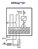 Терморегулятор DEVIreg 531, фото 3