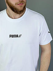 Чоловіча футболка Puma спортивна футболка Пума чорна, фото 6