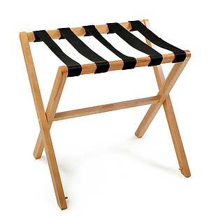 Підставка під валізу дерев'яна складна підлогова "Флет" багажниця для готелів