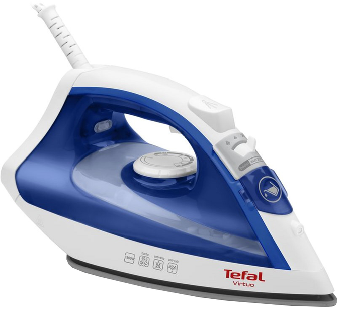 Праска з парою Tefal FV1711 антипригарна підошва 1800 Вт паровий удар 80 г/хв