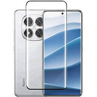 Захисне скло для Redmi Note 14 Pro 5G (Gelius Full Cover Black) висока чутливість екрана