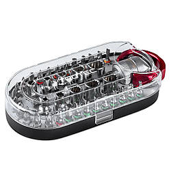 Викрутка з набором біт Trotec 40 pieces Bit and Socket Wrench Set (6200001005)