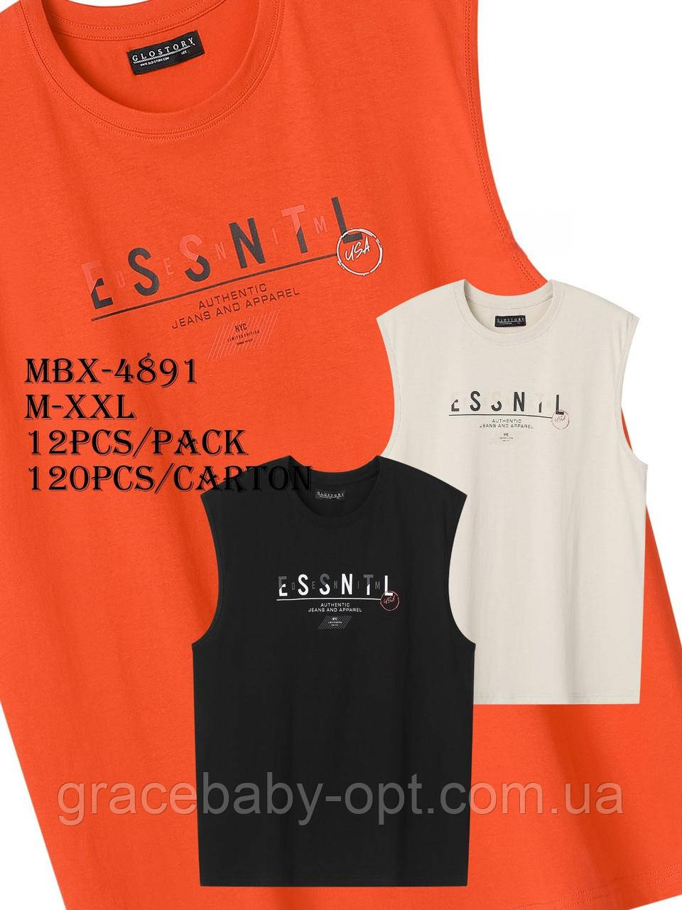 Майка чоловіча оптом, Glo-story, M-2XL рр, № MBX-4891, фото 1