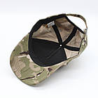 Кепка з Гербом України, розмір 55-59, Мультикам / Тактична кепка / Армійська бейсболка / Військова кепка, фото 3