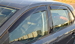 Вітровики вікон Фольксваген Поло 5 5d (дефлектори бічних вікон Volkswagen Polo 5)