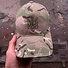 Кепка з Гербом України, розмір 55-59, Мультикам / Тактична кепка / Армійська бейсболка / Військова кепка, фото 2