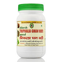 Тріфала Гхан Ваті, Адарш Аюрведік, Trifala, Triphala Ghan Vati, Adarsh Ayurvedic, 60г