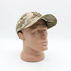 Кепка з Гербом України, розмір 55-59, Мультикам / Тактична кепка / Армійська бейсболка / Військова кепка, фото 4