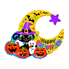 Фігура KALEIDOSCOPE-КЛ Happy Halloween - місяць з котиком (УП)